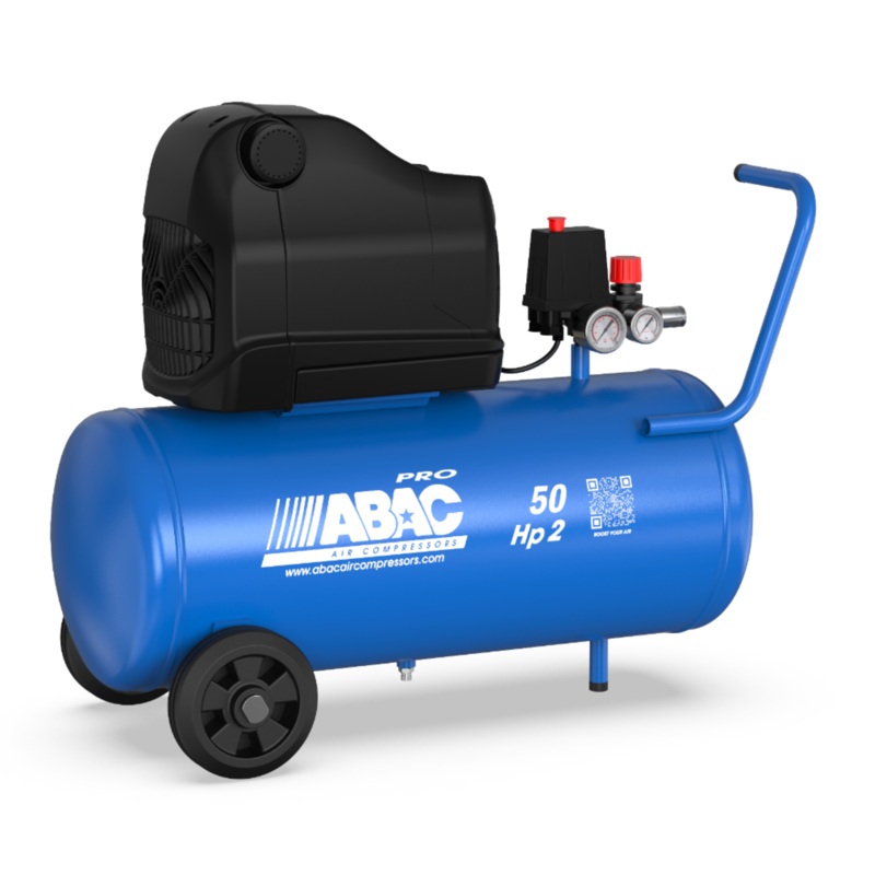 ABAC Montecarlo OSS20P 2Hp, 50Ltr Air Compressor – 1129741057
