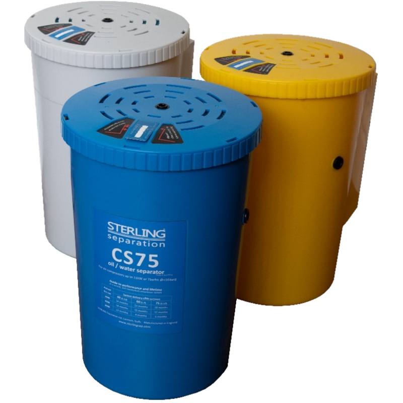 Compressed air 75 CFM oil/water condensate separator – CS75