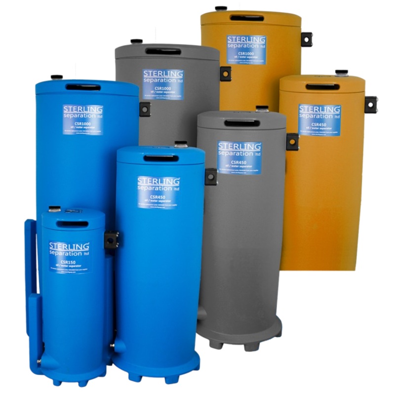 Compressed Air Oil/Water Condensate Separator 150 CFM – CSR150