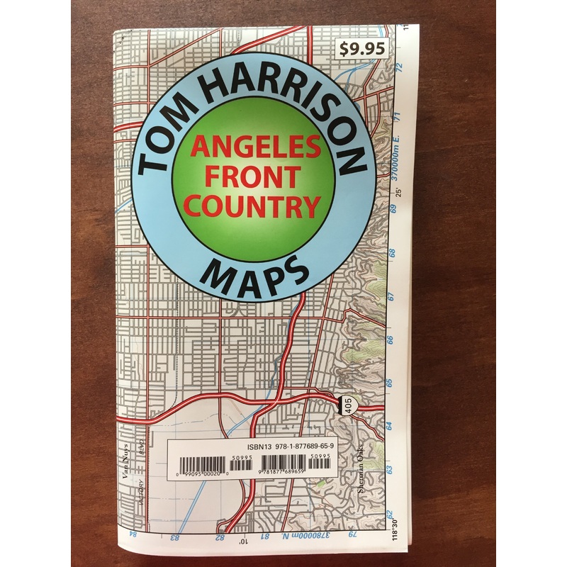 Angeles Front Country Map