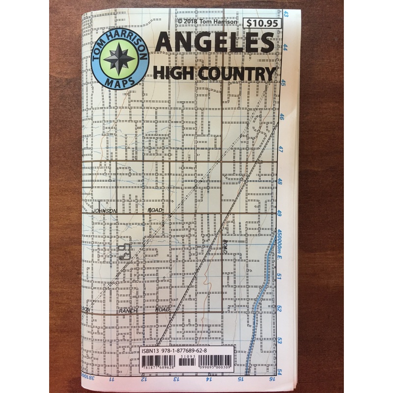 Angeles High Country Map