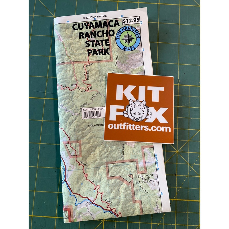 Cuyamaca Rancho State Park Map