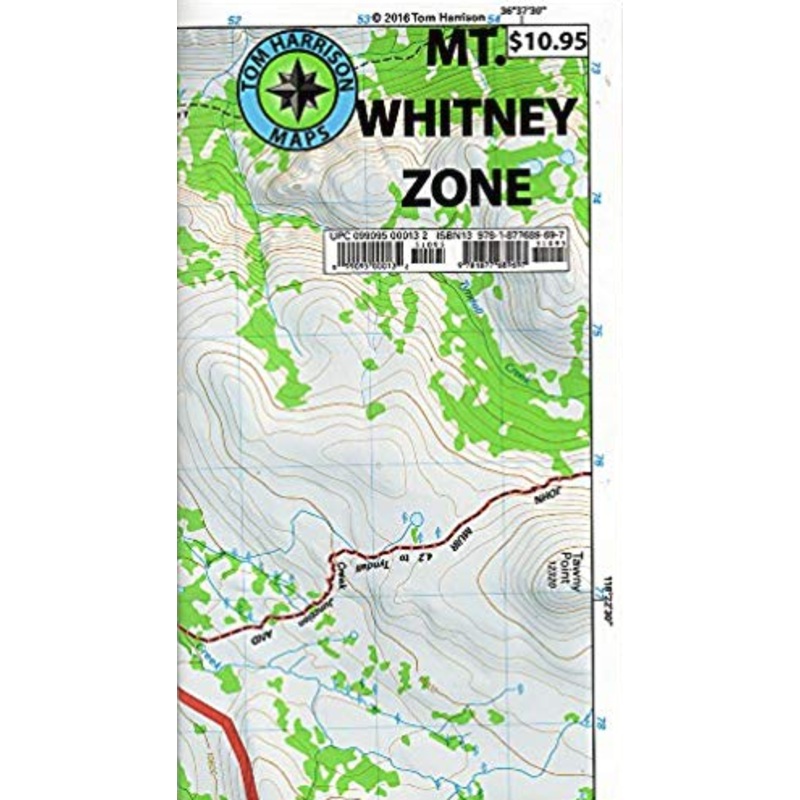 Mt Whitney Zone Map