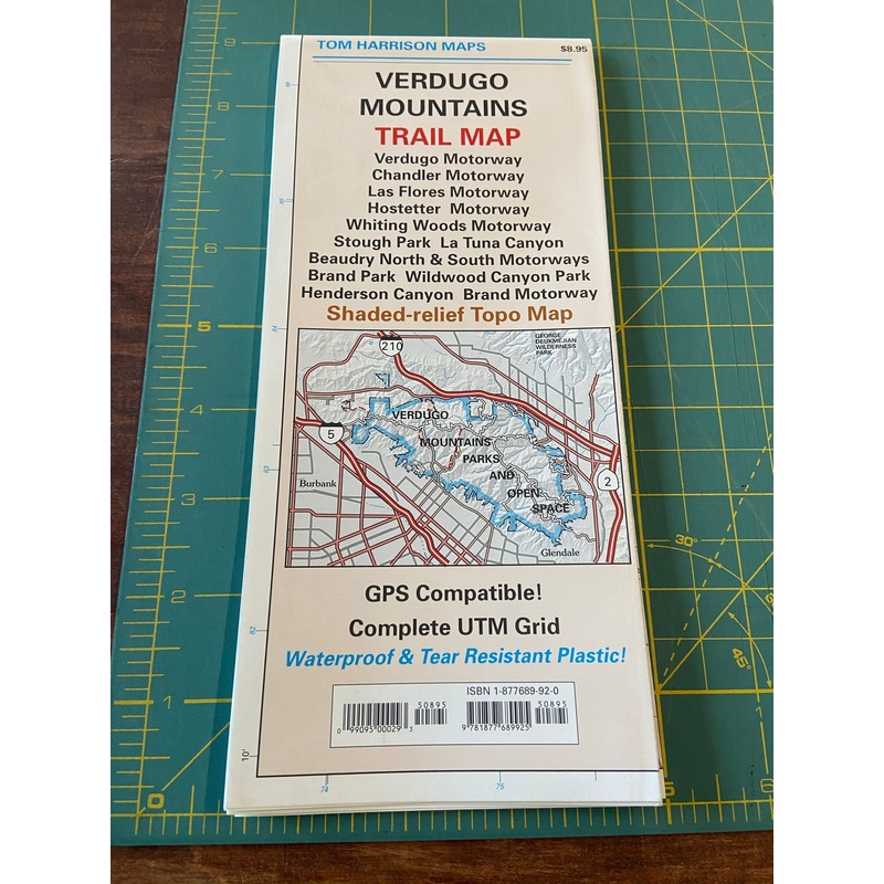 Verdugo Mountains Trail Map