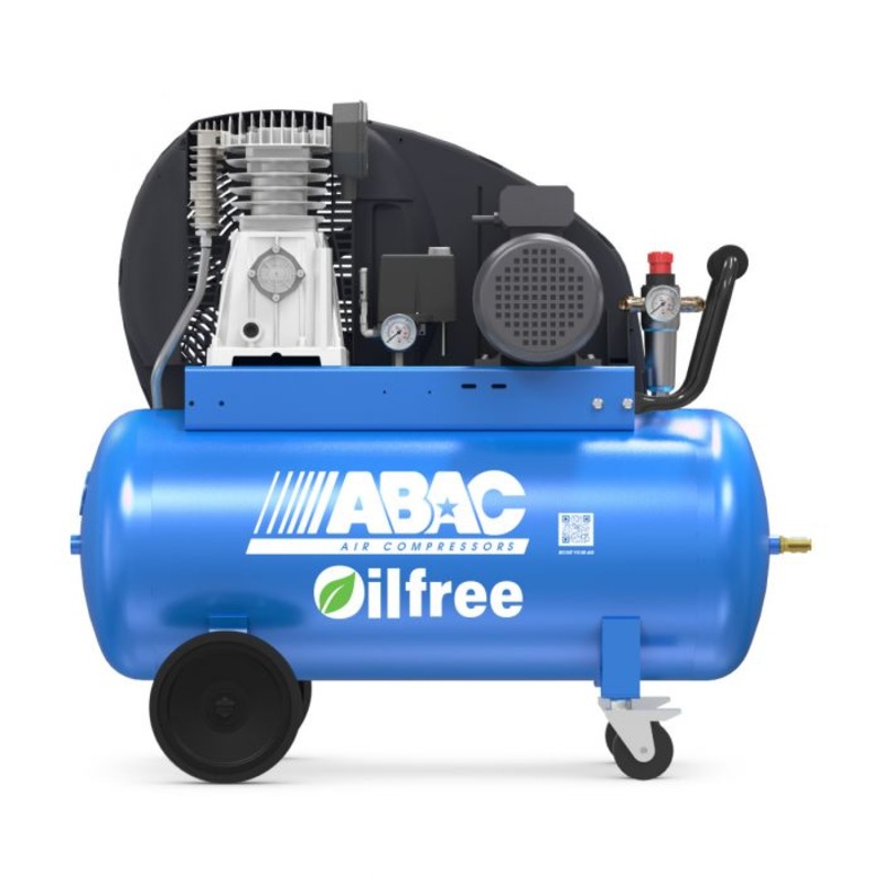 ABAC Expert EXP A29B-0 100 CM3 UK Oil Free Belt Drive Compressor 3HP 100L – 4116028222