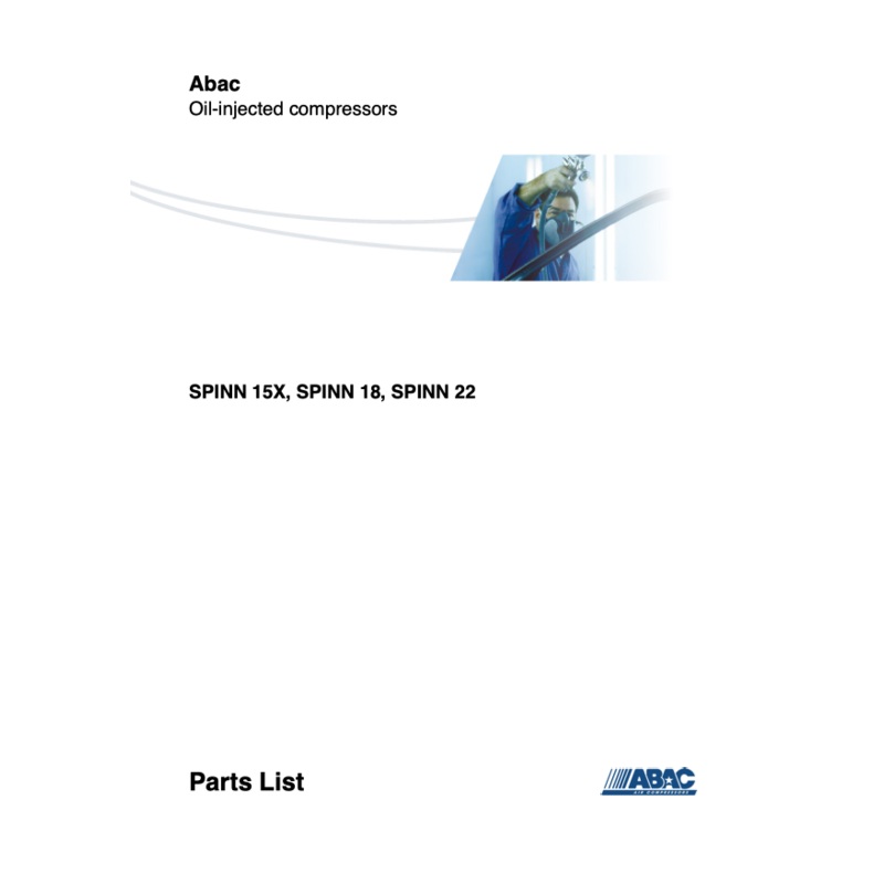 ABAC Spinn 15X – 22kW Parts Manual From 2020