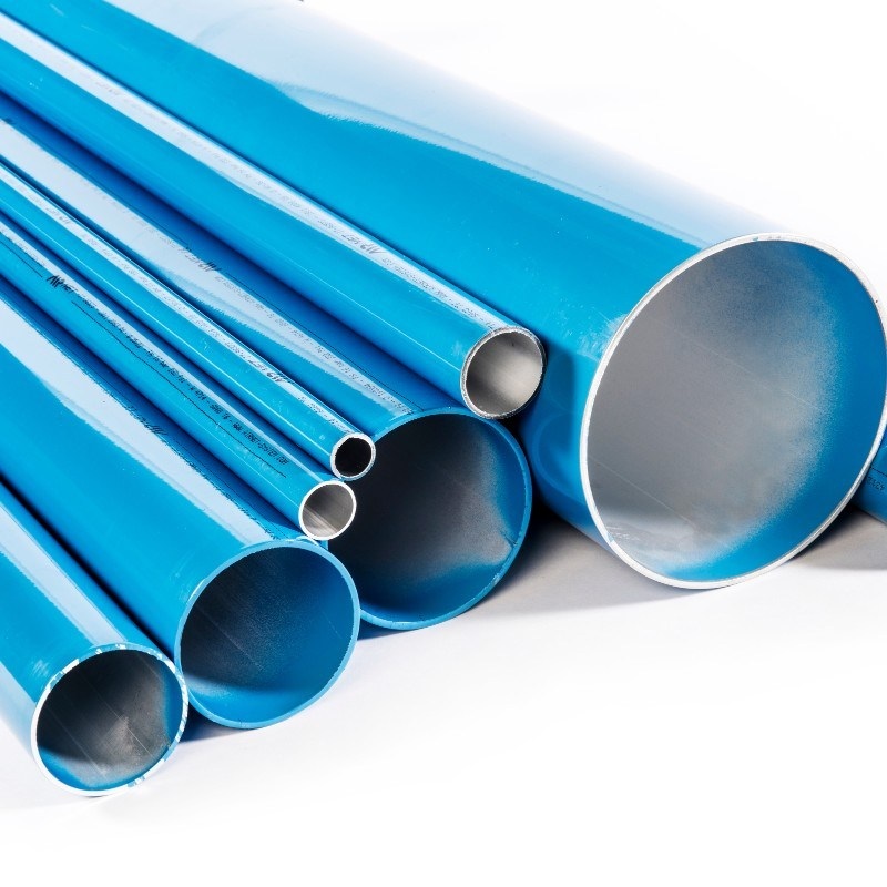 Airnet Aluminium Pipe – Blue – 3M