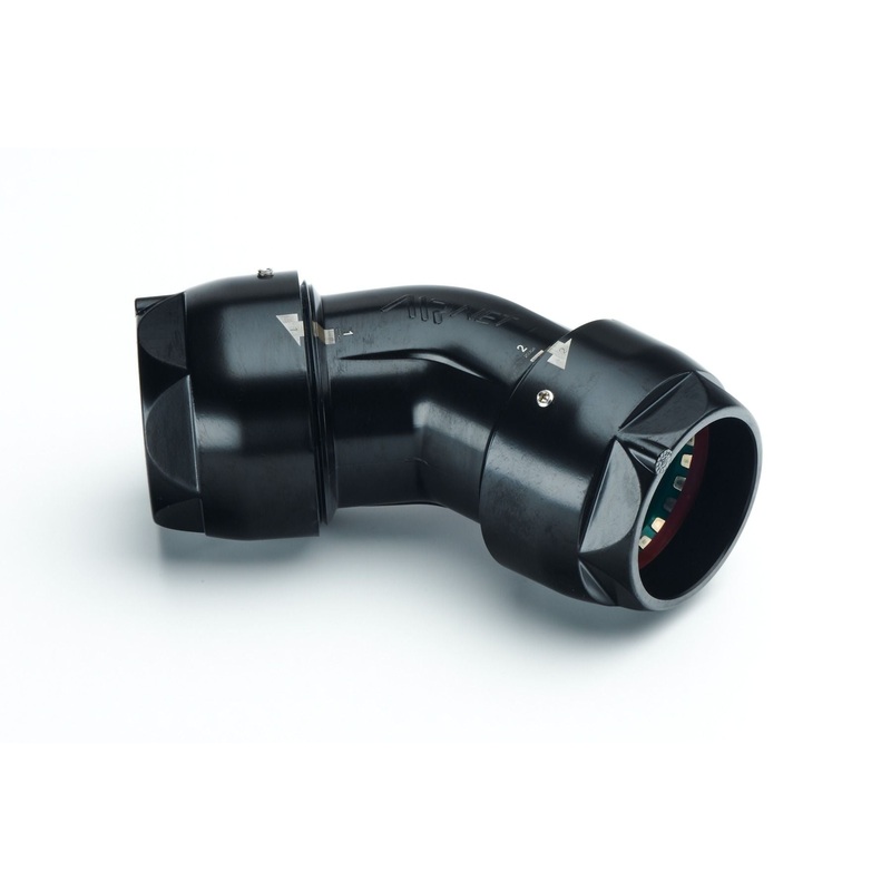 Airnet Equal 45 Degree Elbow D63