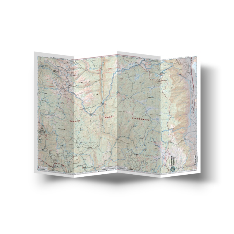 Golden Trout Wilderness Map