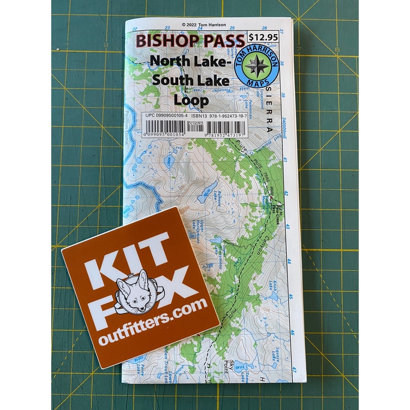 Bishop Pass – North Lake/South Lake Loop Map