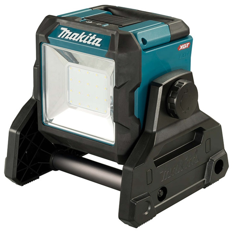 Makita 40V max XGT Cordless LED Work Light ML003G – Dual-Mode 1,100/450 Lumens, IP65 Rated, Battery Compatible, Adjustable, Portable, Battery Indicator