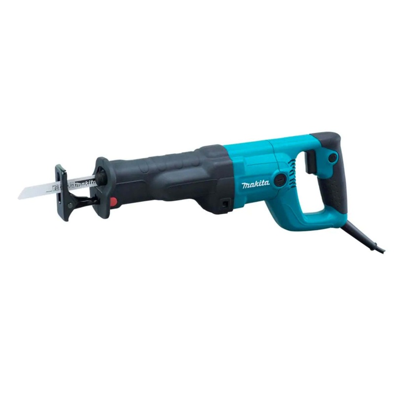 Makita JR3051T Corded Reciprocating Saw: 12 AMP, Variable Speed, Toolless Blade Change, Ergo Grip, 6 Blade Incl, 1-3/16 Stroke Length, 0-3,000 SPM