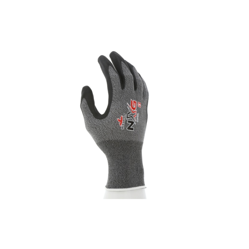 15 Gauge Nylon Work Gloves with Nitrile Foam Palm, MCR Safety 96715