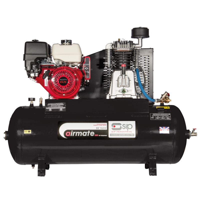 SIP ISHP11/200ES Industrial Petrol Compressor – 04463