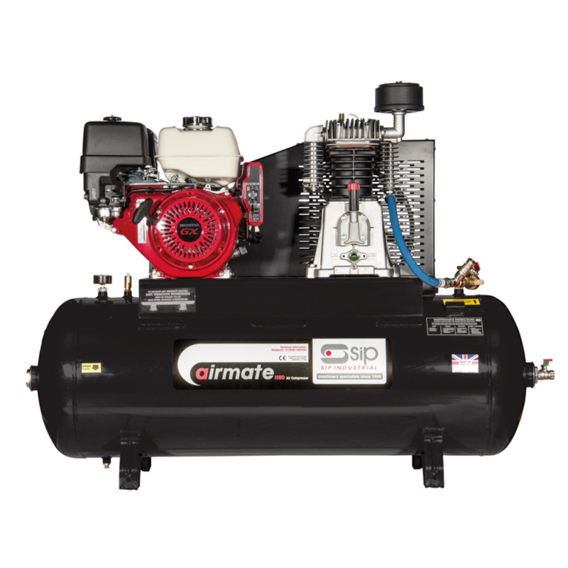 SIP ISHP5.5/150ES Industrial Petrol Compressor – 04451