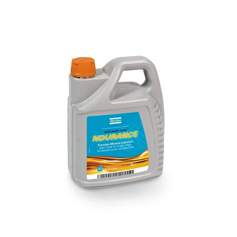 Atlas Copco NDURANCE Screw Compressor Oil 5L – 1630114600