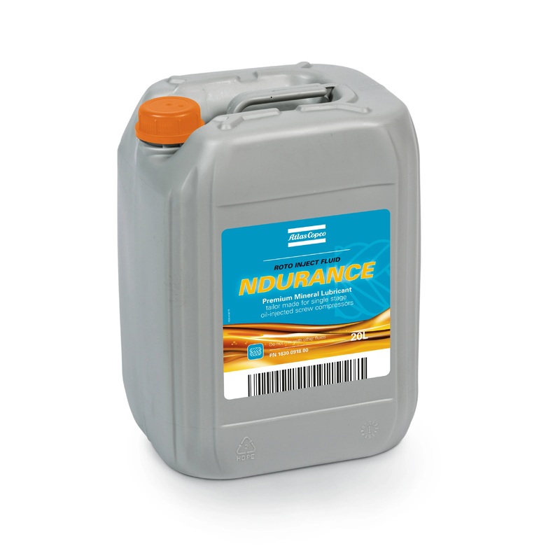 Atlas Copco NDURANCE Mineral Screw Compressor Oil 20L – 1630091800