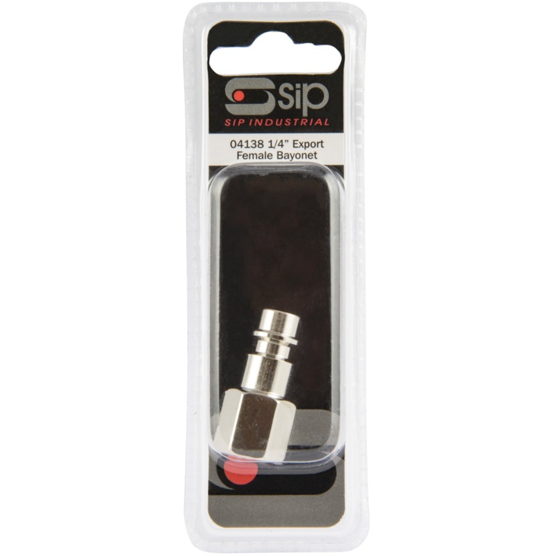 SIP Type 25 1/4 BSP Female Euro Plug Adaptor – 04138