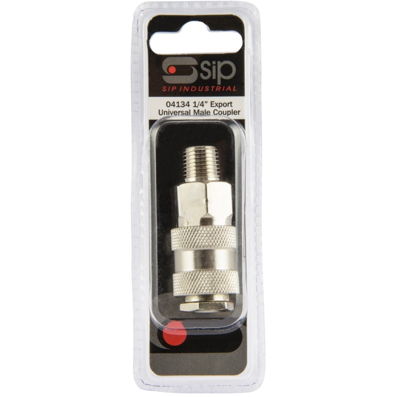 SIP Type 25 1/4 BSP Male Euro Coupler – 04134