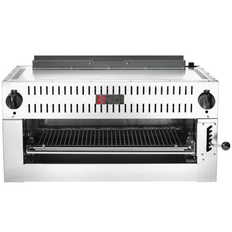 Wolf by Vulcan C36IRB-N Natural Gas 36 Infrared Salamander Broiler – 30,000 BTU