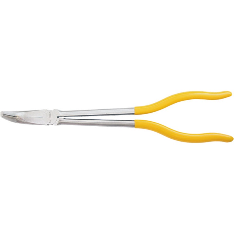 17502  KC Tools 275mm LONG NOSE PLIERS – 90 BENT