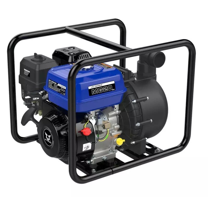 ZS POWER MG20 2 Poly Chemical Viton Seal Pump 7.5hp Predator Power