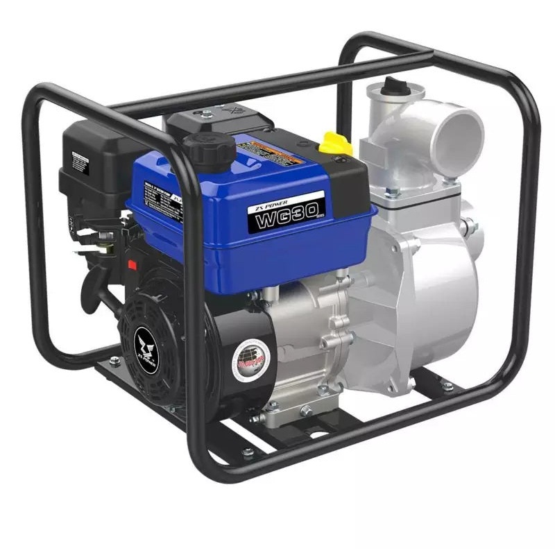 ZS POWER WG30 3 Transfer Pump 7.5hp Predator Power