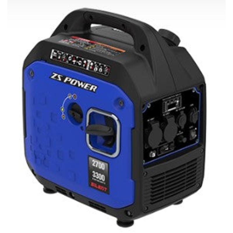 ZS POWER BHQ3300-A 3 KW Inverter Generator (Recoil Start) Predator Power