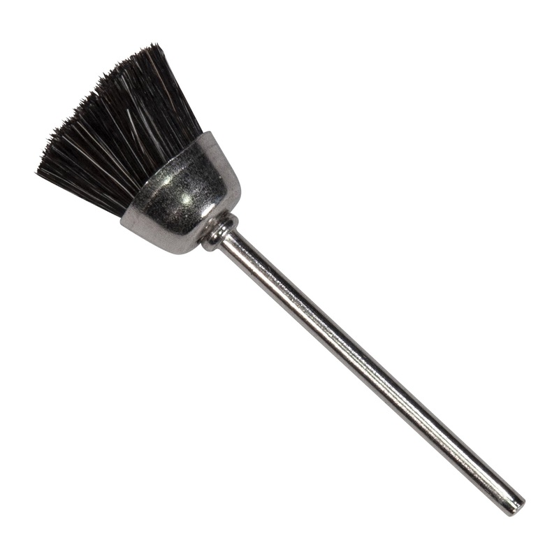 1/2 CUP BRISTLE BRUSH, SOFT, 3/32 MANDREL