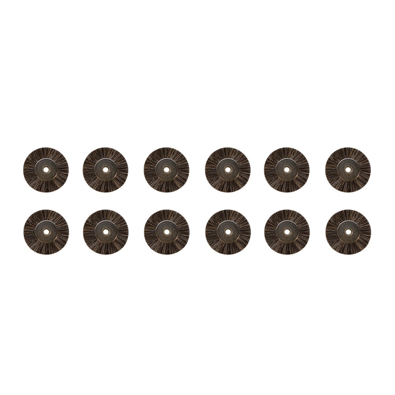 1 INCH UNMOUNTED BRUSH, SOFT, 1/8 HOLE