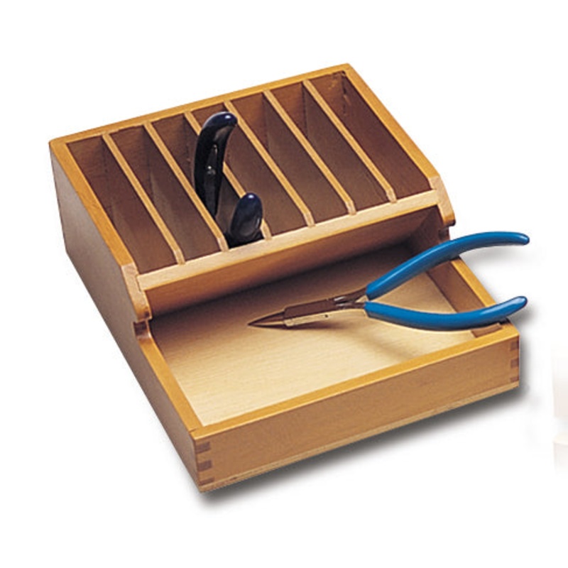 Wooden Plier Rack – 2-1/2 x 6-1/2 x 7