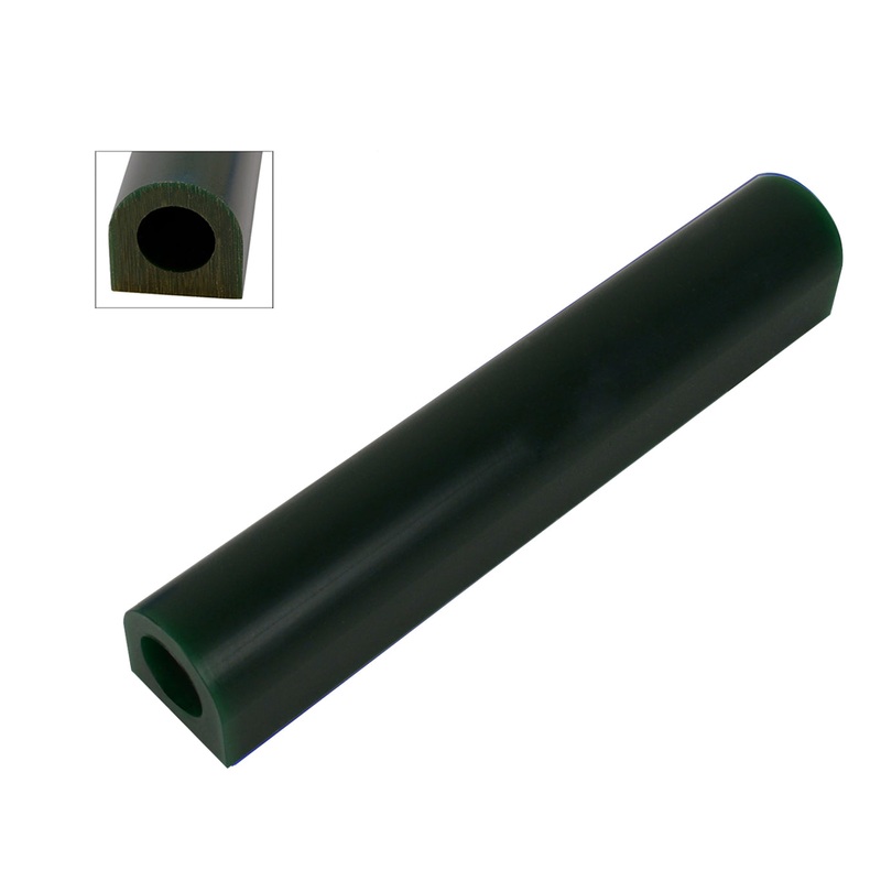 Wax Ring Tube – Dark Green Small Flat Side (FS-1)