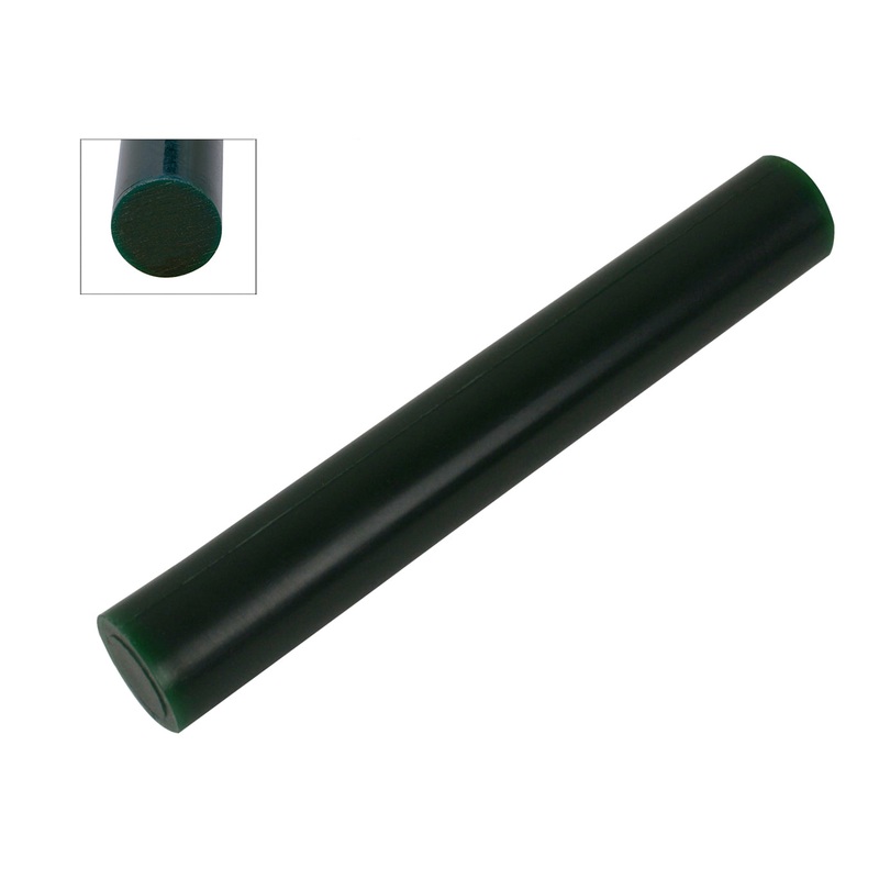 Wax Ring Tube – Dark Green Small Round Solid Bar (RS-1)