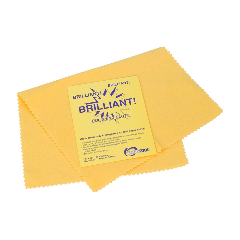 Yellow Brilliant Cloth – 7-1/2 x 12