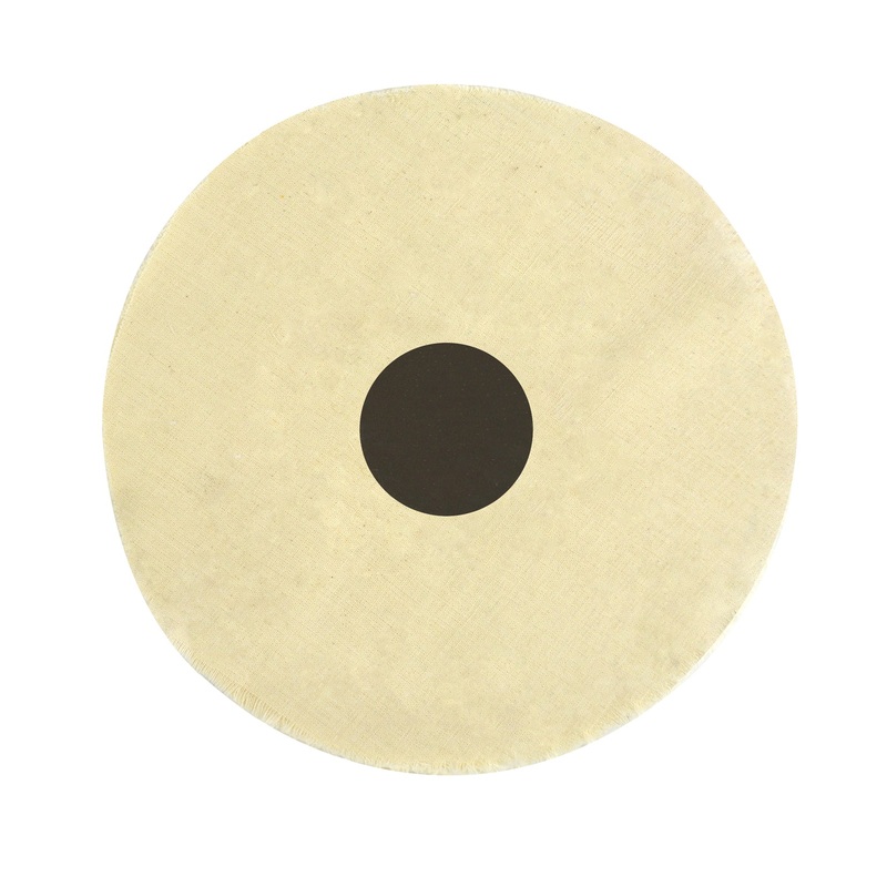 White Unstitched Muslin Buff – 6 x 50 Folds