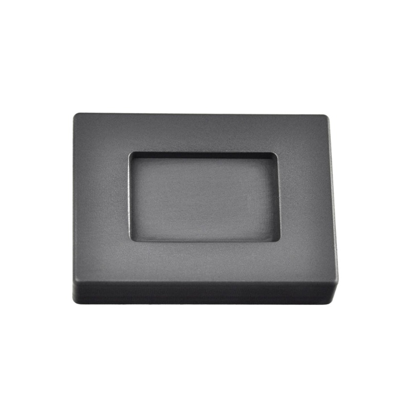 1 Troy Ounce Gold Rectangular Graphite Ingot Mold