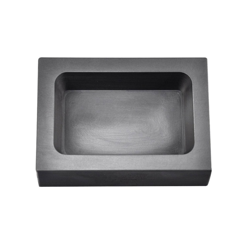 1/2 Lb Pound Copper Rectangular Graphite Ingot Mold