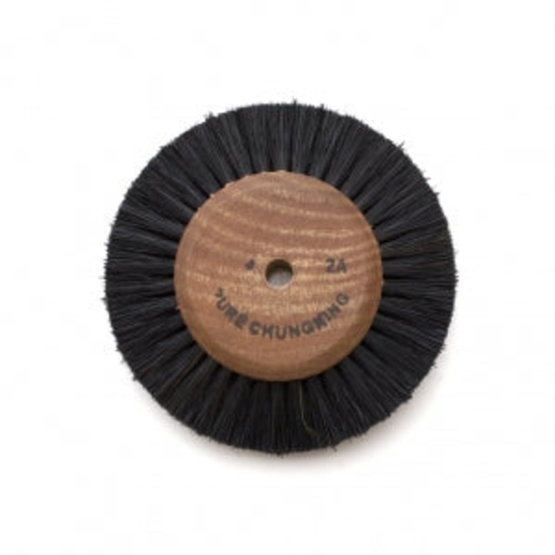 Wooden Hub Brush 2A-2 Row, 3-1/8