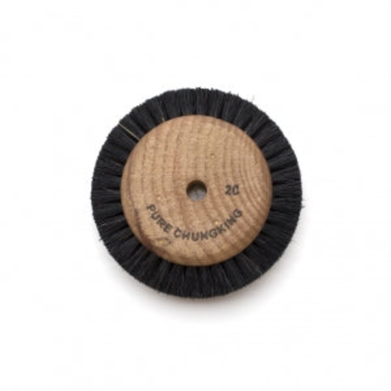 Wooden Hub Brush 2C-2 Row, 2-5/8