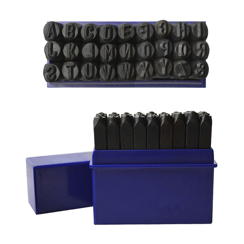 1/4 Steel Stamps – Letters A-Z
