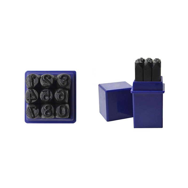 1/4 Steel Stamps – Numbers 0-9