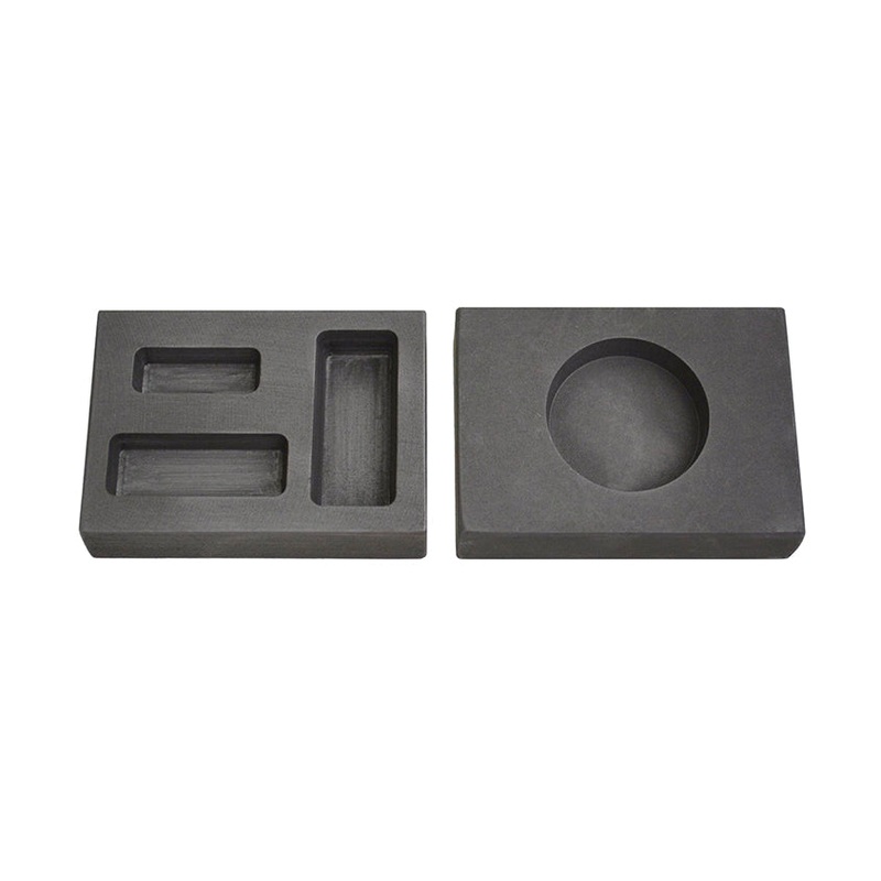 1 Oz Round Mold and 1/4-1/2, 1 Troy Ounce Combo Graphite Ingot Mold Set