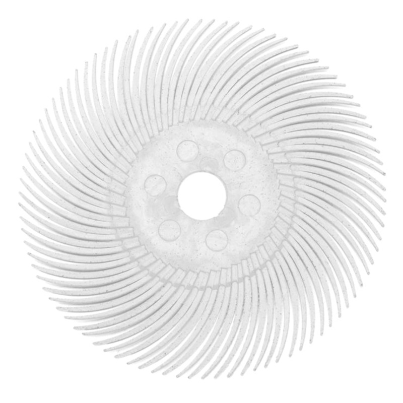 White 3M Micron Radial Disc – 3, 120 Grit