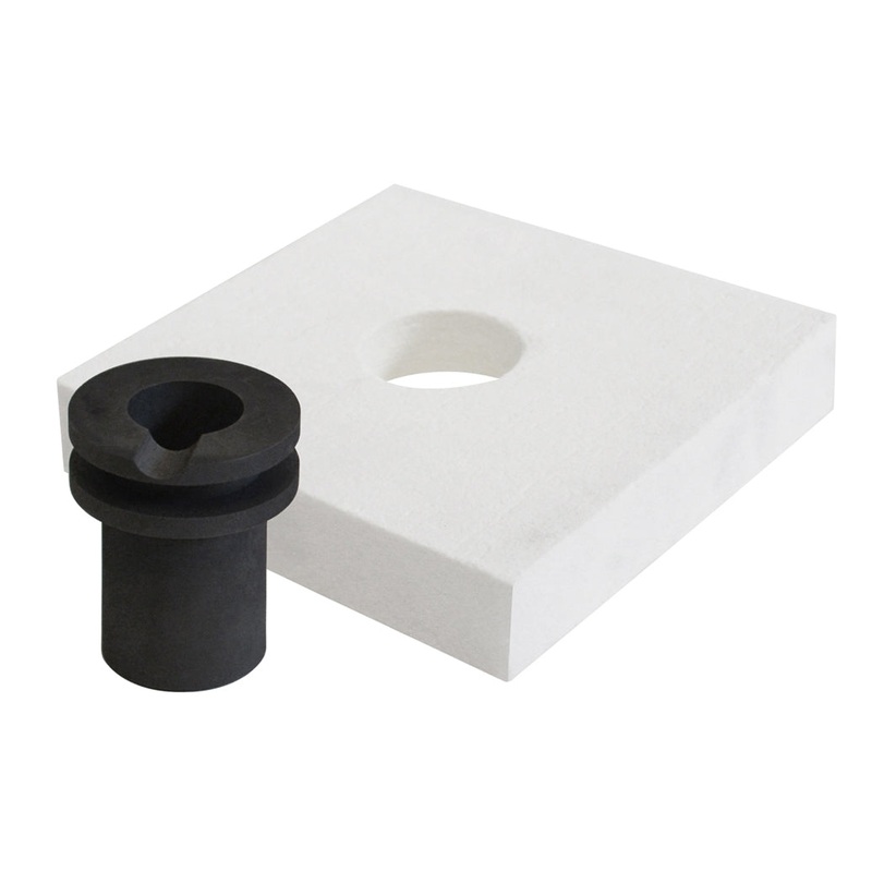 10 Oz TableTop QuikMelt Deluxe Topper Kit with Flange & Crucible