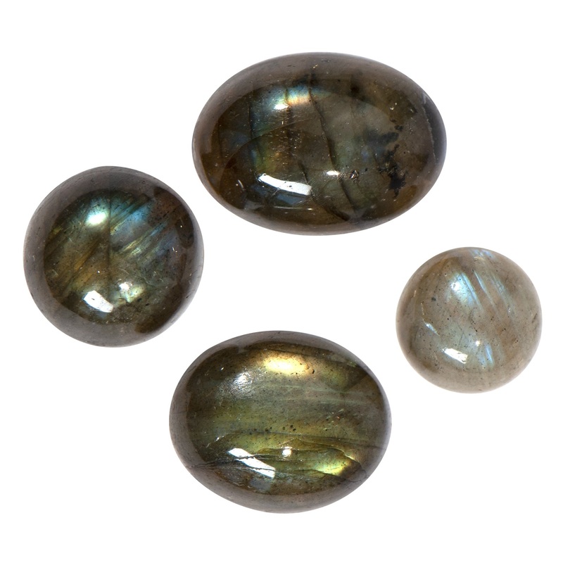 10 MM Labradorite Round Cabochon – Per Piece