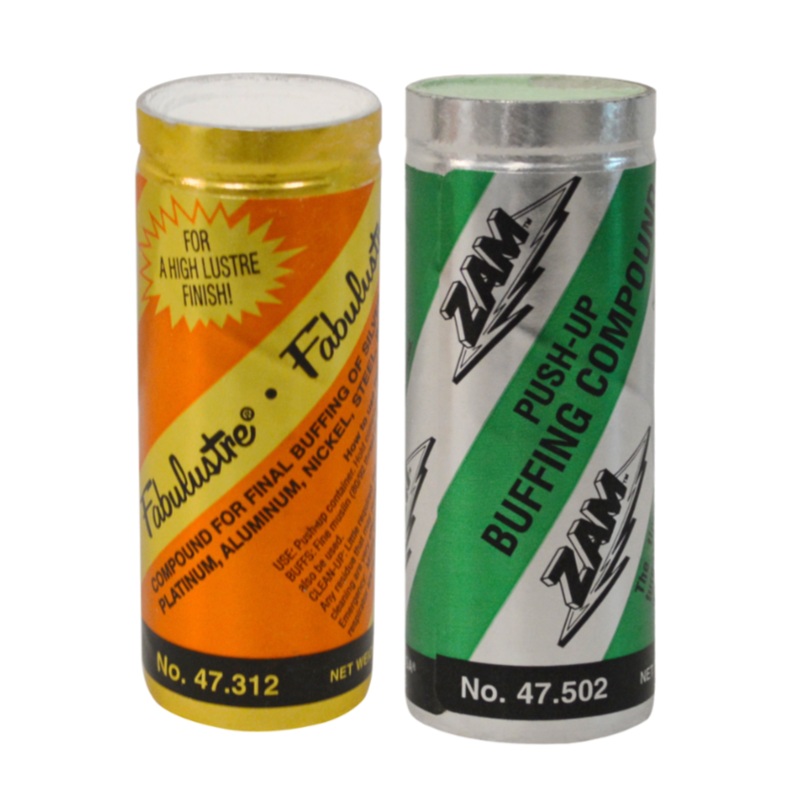 1/4 Lb Tube Fabulustre and Zam Polishing & Cutting Compound Kit