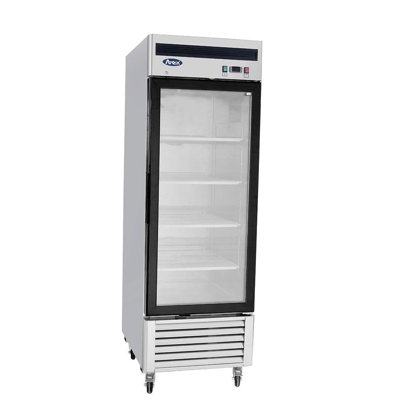 (USED) Atosa MCF8701 27 Bottom Mount Glass Door Merchandiser Freezer – 19.1 Cu. Ft.