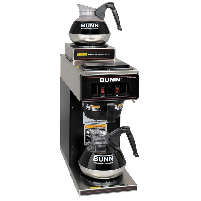 (DEMO) Bunn VP17-2 Pourover Coffee Brewer With 2 Warmers – Black – 13300.6002