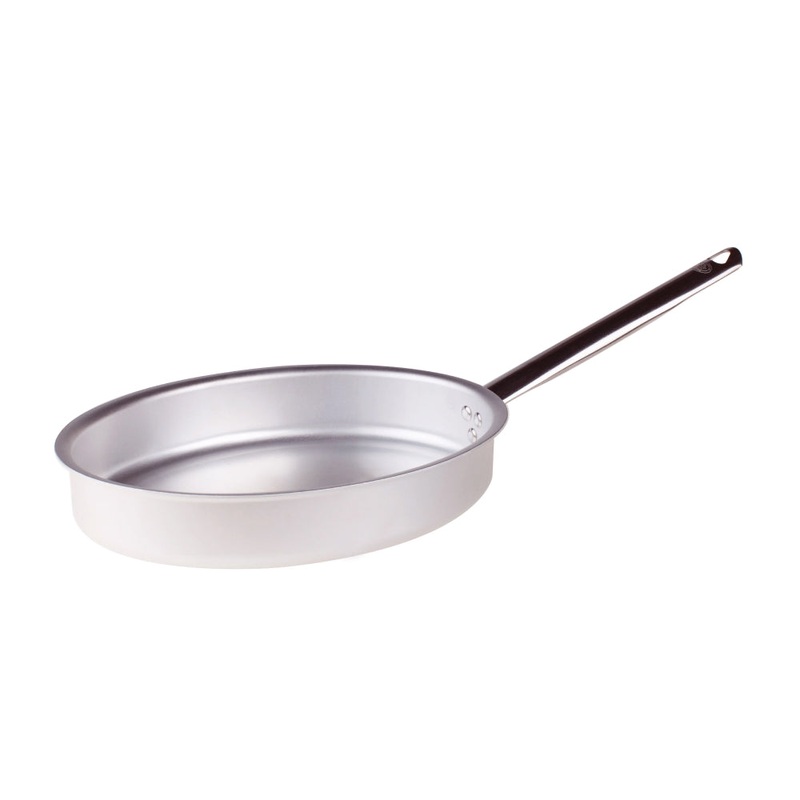 Pentole Agnelli ALMA12134 13 x 9 Oval Fish Pan With One Stainless Steel Handle