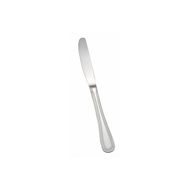 Winco 0030-18 Shangarila Rounded Tip Table Knife – 12/Case